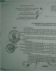 Arrêté de titularisation